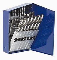 IRWIN 29-Piece Black Oxide Drill Bit Set 1/16 to 1/2 in