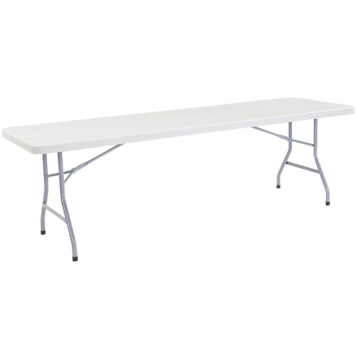 National Public Seating Plastic Folding Table - Heavy-Duty Portable Indoor/Outdoor