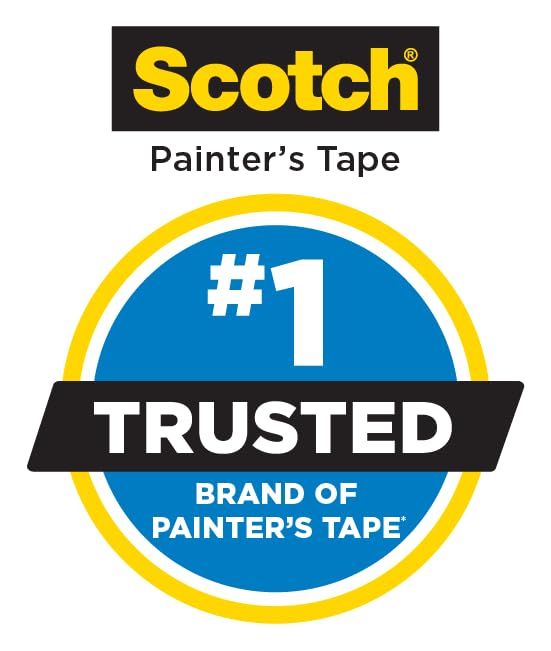 ScotchBlue Original Multi-Surface Painters Tape, 2 Inch Wide (1.88 In. x 60 Yds)