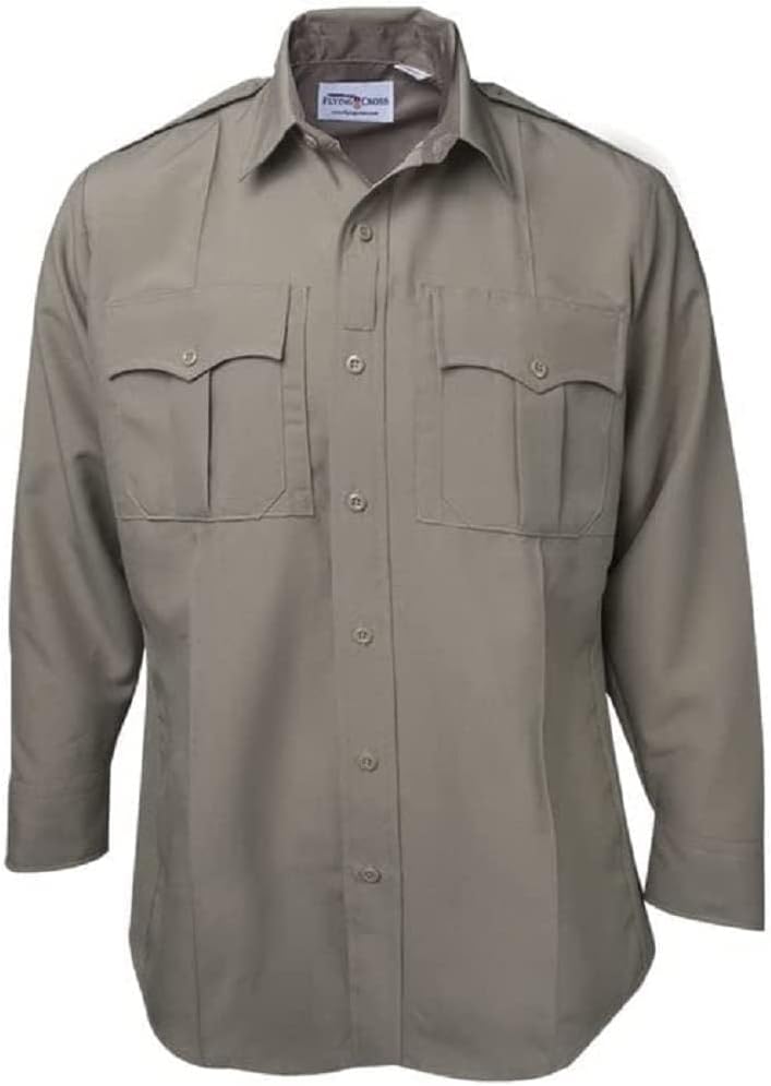Command Women's Power Stretch Long Sleeve Shirt w/ Zipper - FLYING CROSS
