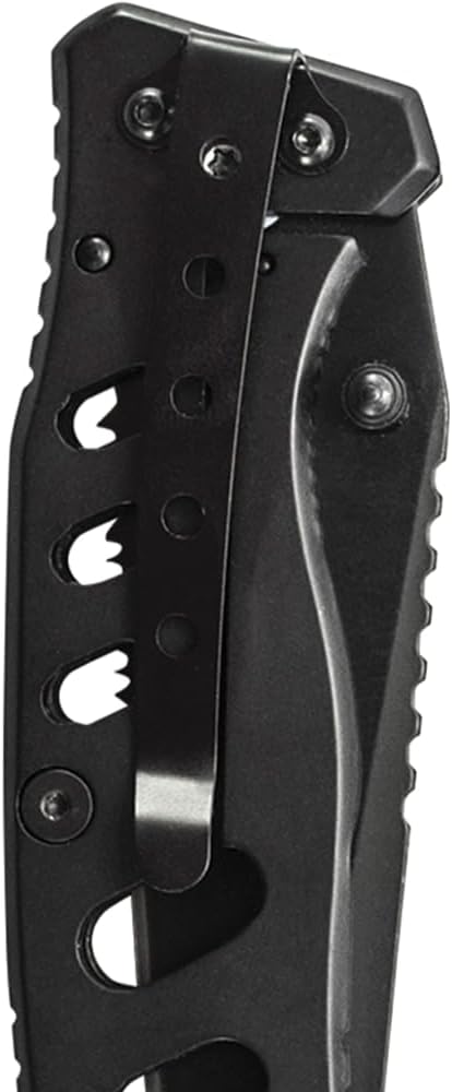 Smith & Wesson Extreme Ops CK10HBS 7.8in S.S. Folding Knife with 3.4in Serrated Tanto Point Blade and S.S. Handle