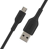 Belkin CAB005bt1MBK 3.3-Foot BOOSTCHARGE USB-A to Micro-B Cable (Black)
