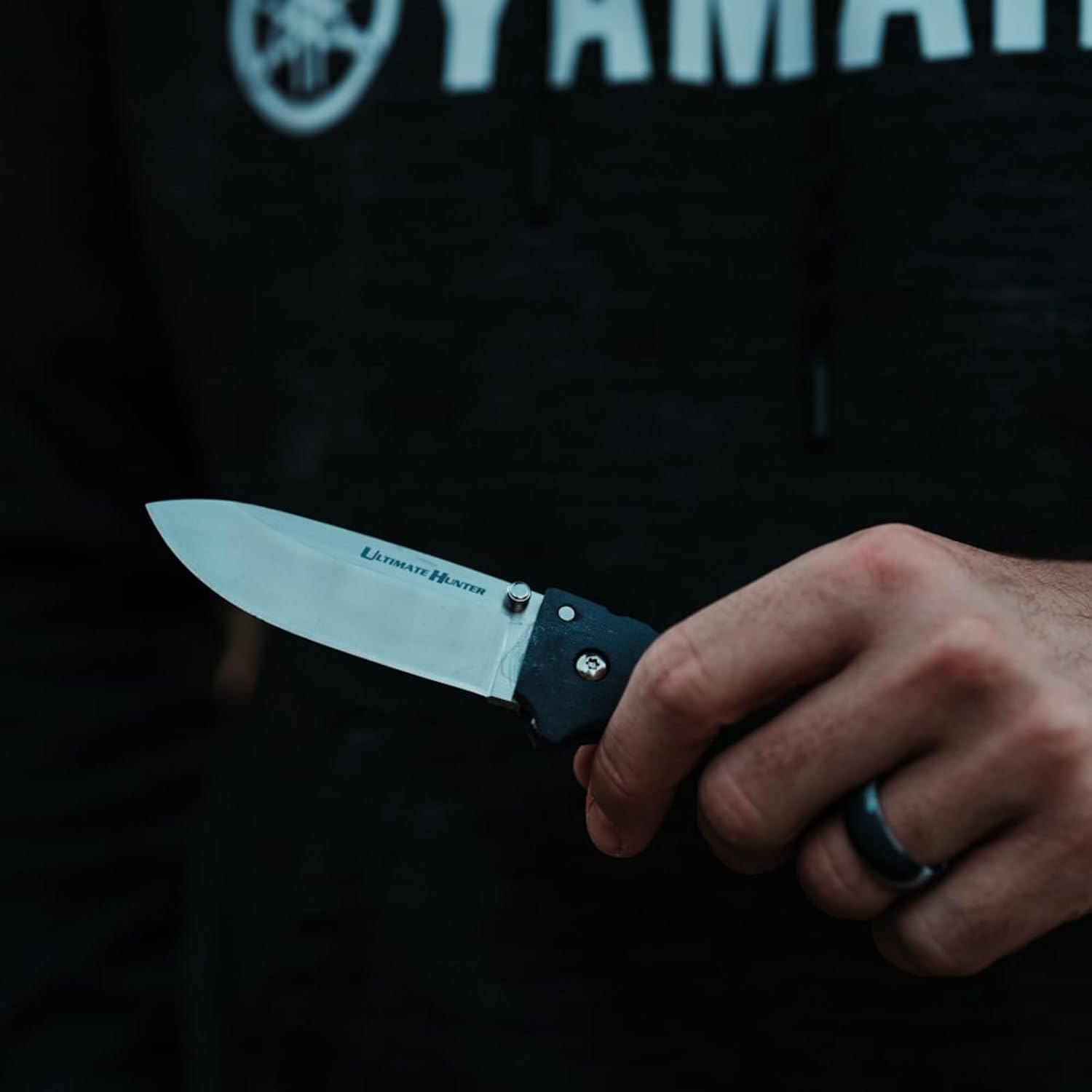 COLD STEEL Ultimate Hunter Folding Knife with S35VN Blade and G-10 Handle