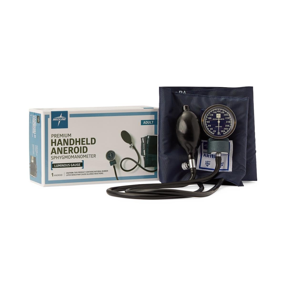 Medline Premier Handheld Aneroid Sphygmomanometer