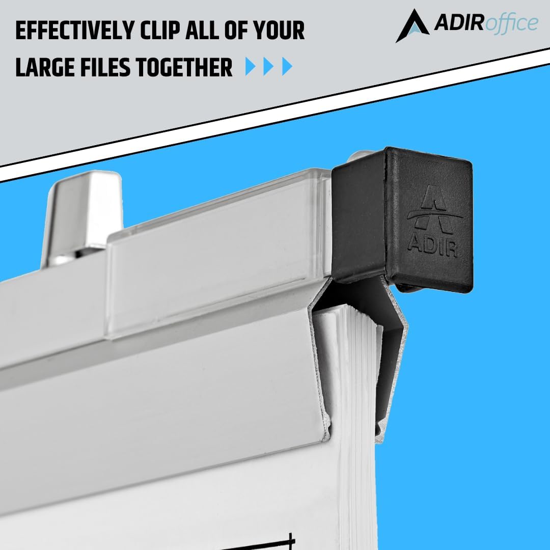 ADIR CORP. AdirOffice Aluminum Hanging Blueprint Clamps