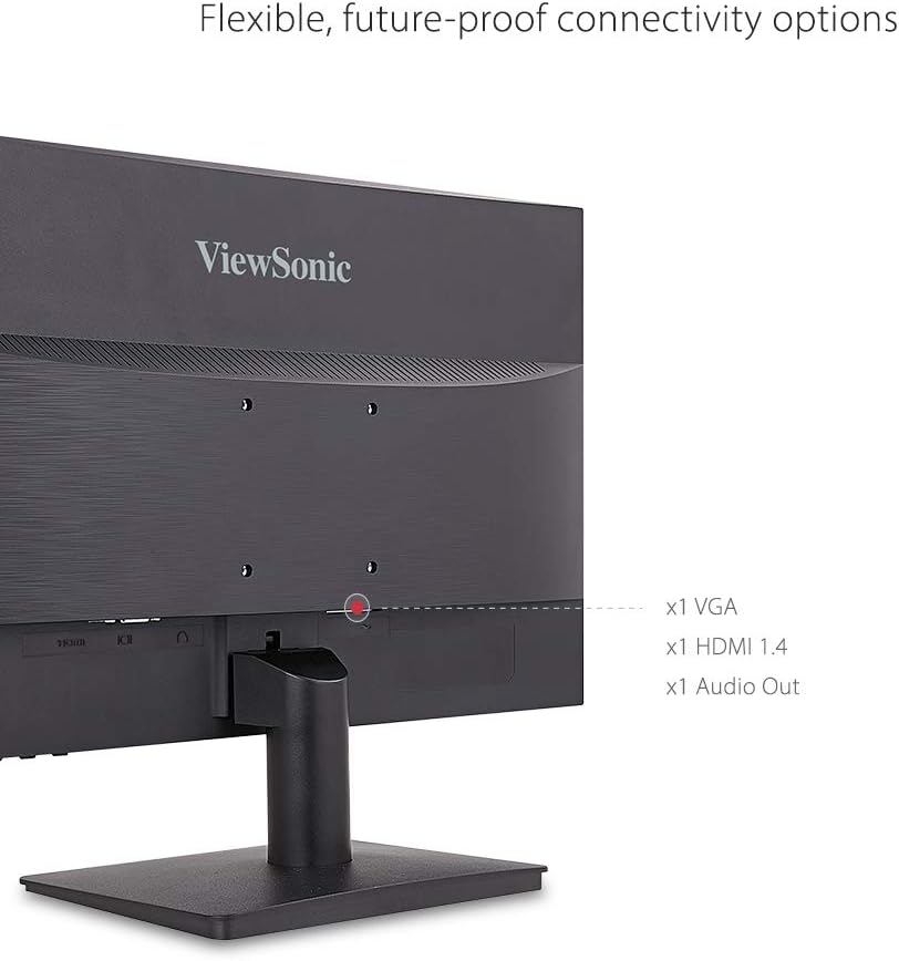 ViewSonic VA1903H 19-Inch WXGA 1366x768p 16:9 Widescreen Monitor with Enhanced View Comfort
