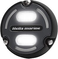Hella Marine Apelo A2 Blue White Underwater Light - 3000 Lumens - Black Housing - Charcoal Lens w/Edge Light