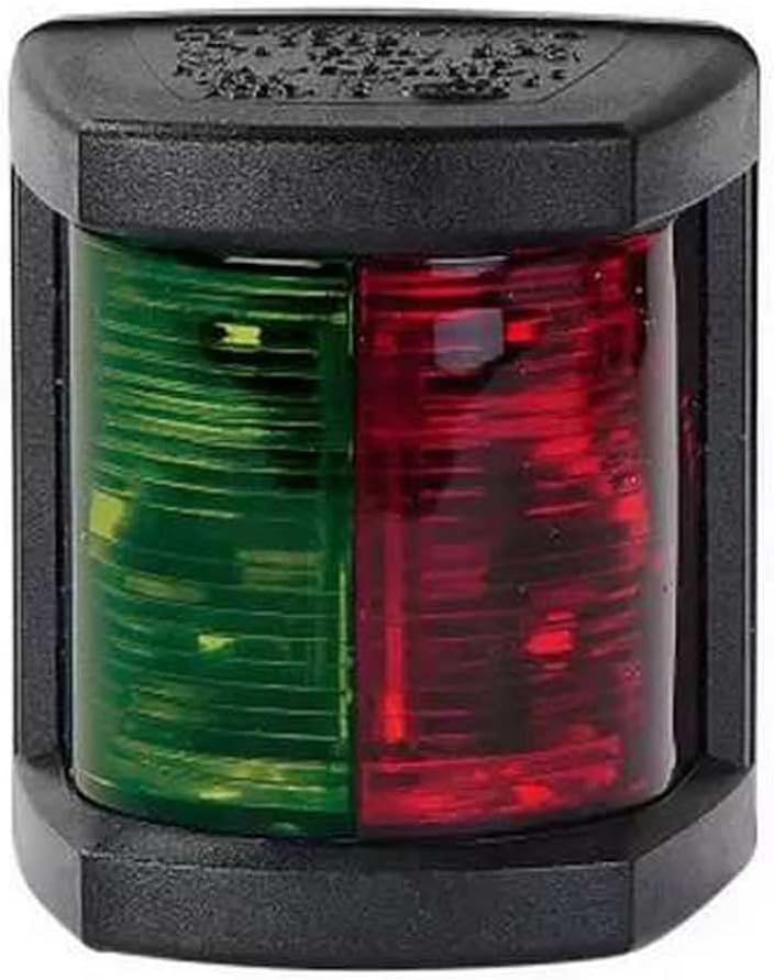 Hella Marine Bi-Color Navigation Lamp- Incandescent - 1nm - Black Housing - 12V