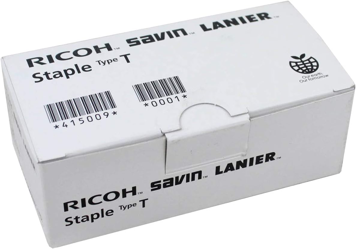 Ricoh Staple Type T - for Paper - 5000 Per Cartridge - 1 / Box