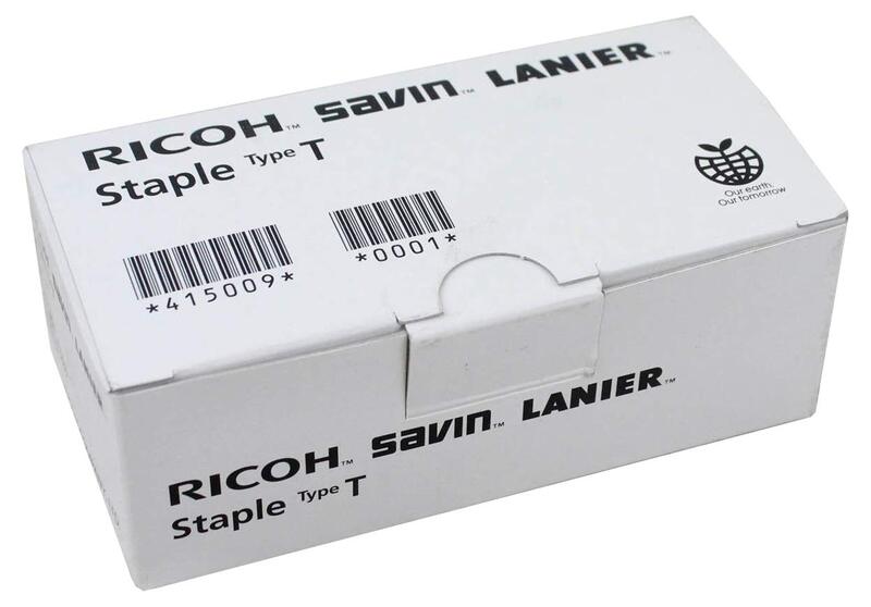 Ricoh Staple Type T - for Paper - 5000 Per Cartridge - 1 / Box