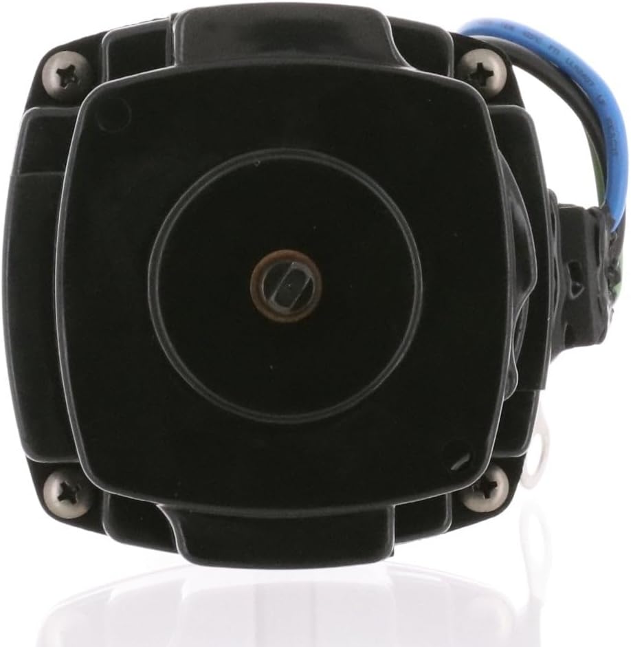 Arco 6218 Tilt Trim Motor for Mercruiser I/O and Mercury Outboard with Oildyne Pump, 12 Volt, Ring Terminal End, Black