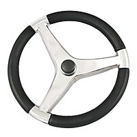 Schmitt Marine Evo Pro 316 Cast Stainless Steel Steering Wheel - 13.5" Diameter