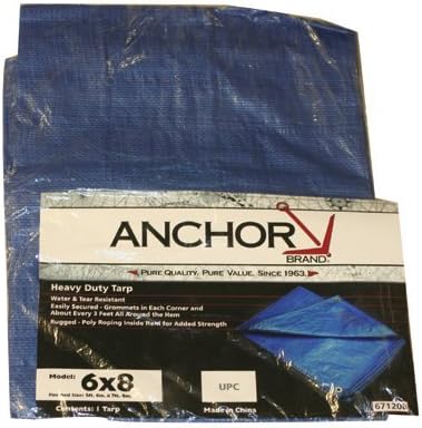 Anchor 11009 10'x16' Polyethylene Tarp - Blue (Model 101-1016)