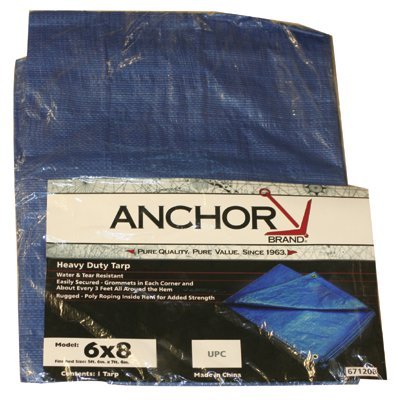 Anchor 11009 10'x16' Polyethylene Tarp - Blue (Model 101-1016)