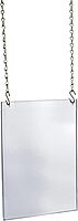 Azar Displays Hanging Poster Frames, Clear Acrylic, Ceiling-Mount