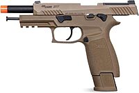 Sig Sauer Proforce 6mm BB Caliber Metal Slide Construction with Full Blow-Back Action 21rd M17 Airsoft Pistol