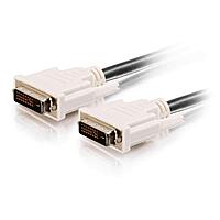 C2G Legrand DVI-D to DVI-D Video Cable, Male to Male Dual Link Digital Video Cable, Black Computer Cable, 2 Meter (6.6 Foot) Monitor Cable, 1 Count, C2G 26911 2 Meters/6.56 Feet