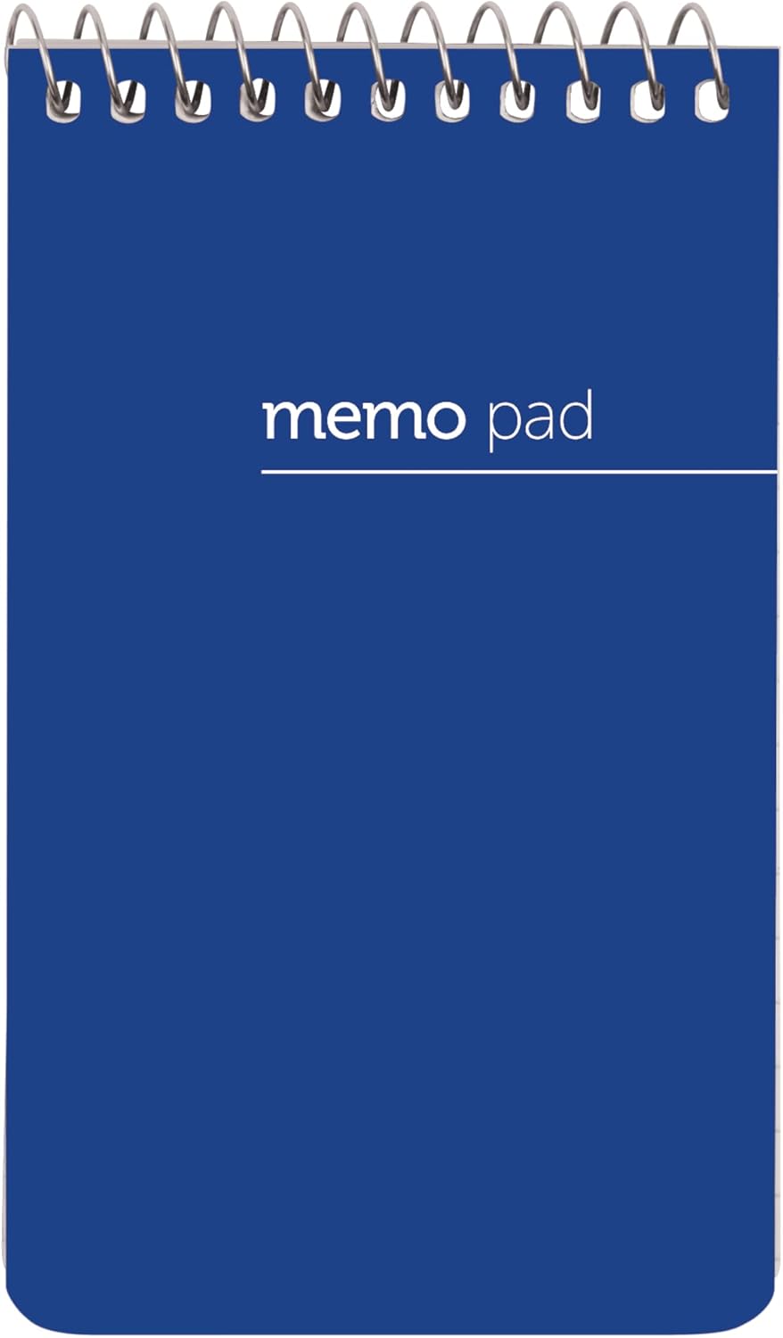 Office Depot® Brand Wirebound Top-Opening Memo Books, 3" x 5", 1 Hole-Punched, College Ruled, 60 Sheets