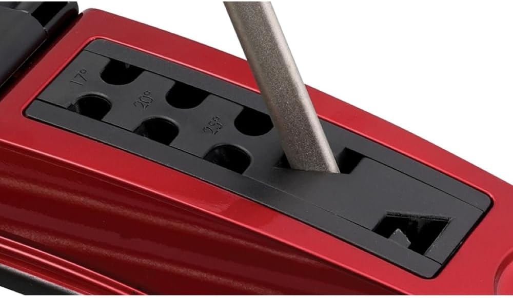 LANSKY Master's Edge Knife Sharpener for Straight & Serrated Blades