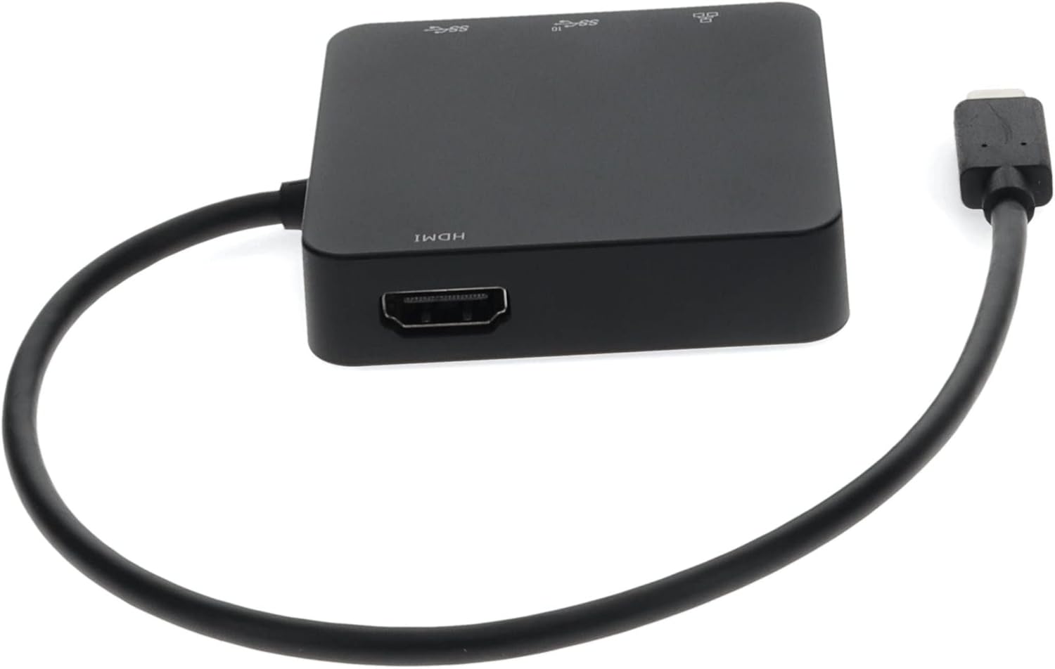 ADDON USB-C MALE TO USB 3.1 (C), HDMI 4K, USB 3.1 GEN 2 (A), AND RJ-45 TRAVEL DO
