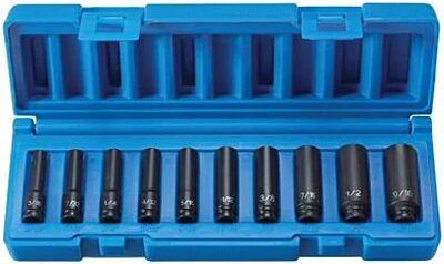 Grey Pneumatic GRE9710D 1/4" Surf. Drive Dp Set