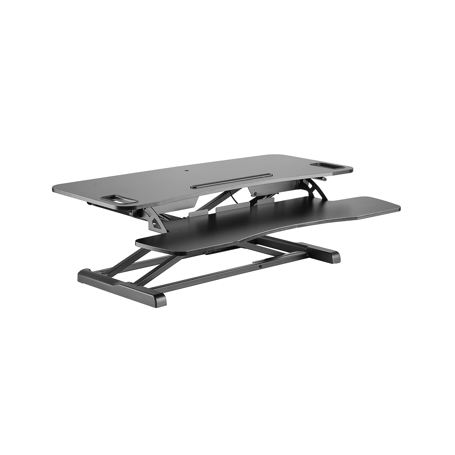 Amer EZriser36 Height Adjustable sit/Stand Desk Computer Riser, Dual Monitor Capable
