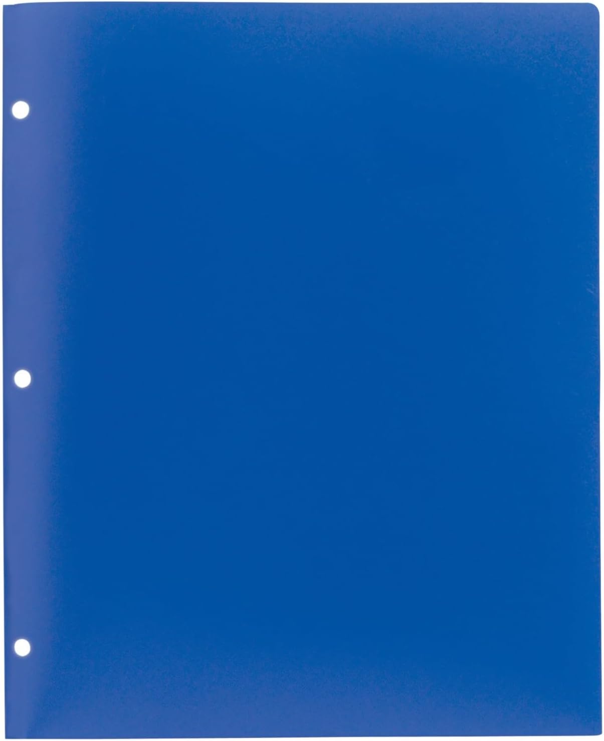 Office Depot® Brand 6-Pocket Poly Portfolios, 8 1/2" x 11", Assorted Colors, Pack Of 2