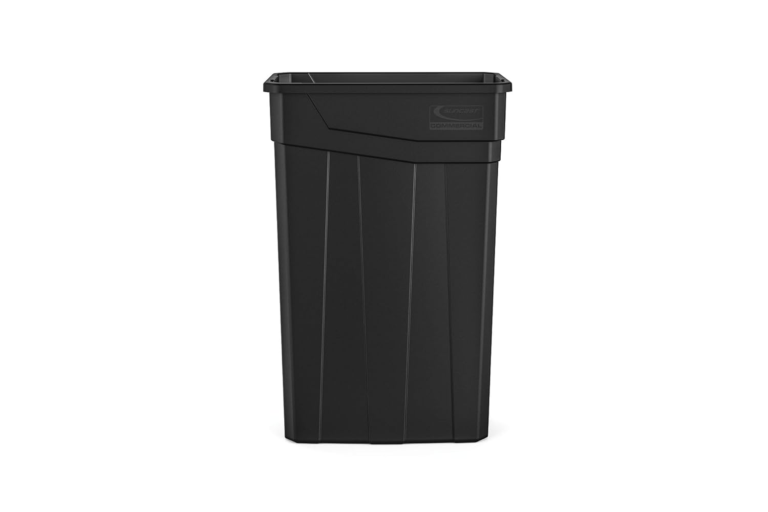 Suncast Commercial 23-Gallon Slim Narrow Trash and Recycling Bin