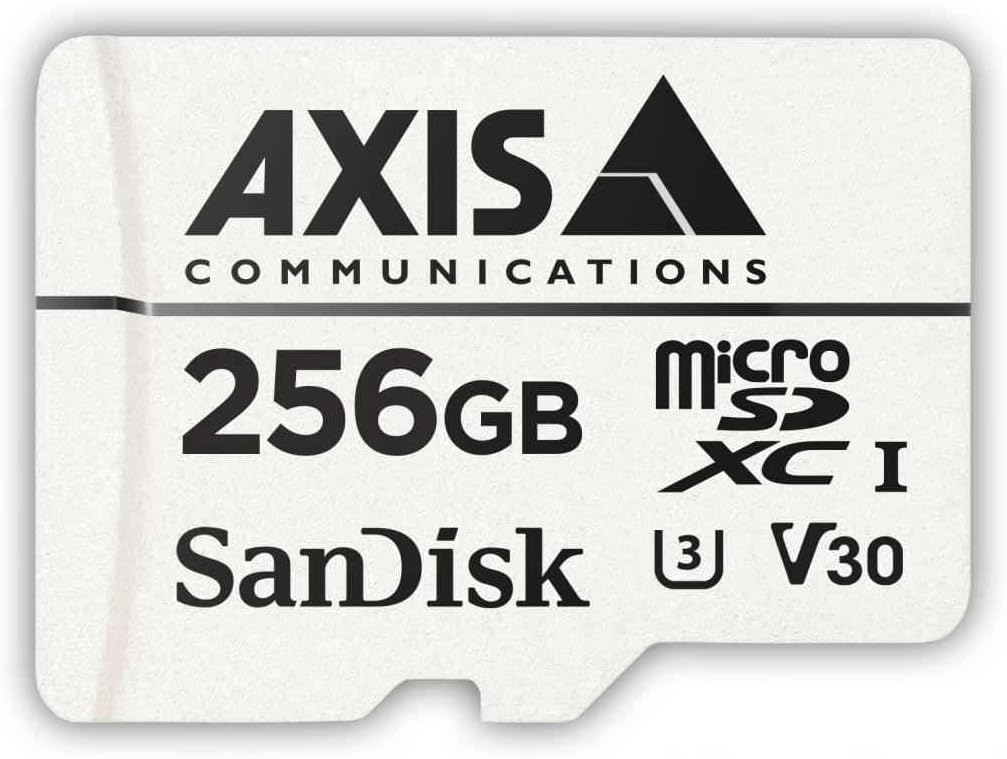 AXIS 256 GB microSDXC Surveillance Card