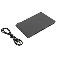 Targus Ergonomic Foldable Bluetooth Antimicrobial Keyboard, Compact, Black (AKF003US)