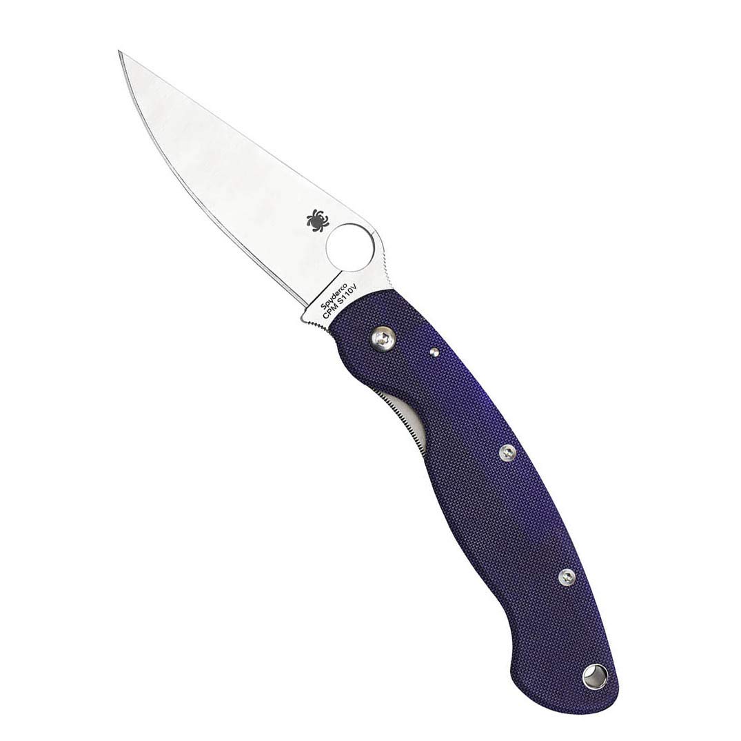 SPYDERCO Military Model Signature USA-Made Folding Tactical/Hunting Knife