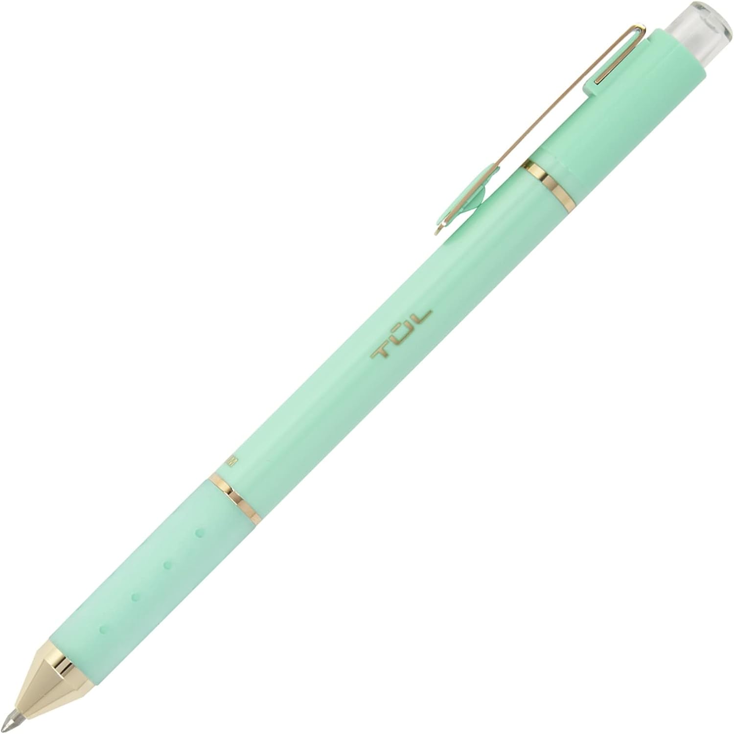 TUL® GL Series Retractable Gel Pens, Medium Point, 0.8 mm, Assorted Barrel Colors, Assorted Metallic Inks, Pack Of 8 Pens