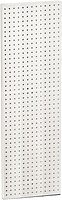Azar 771344-WHT Pegboard 1-Sided Wall Panel, White Solid Color, 2-Pack