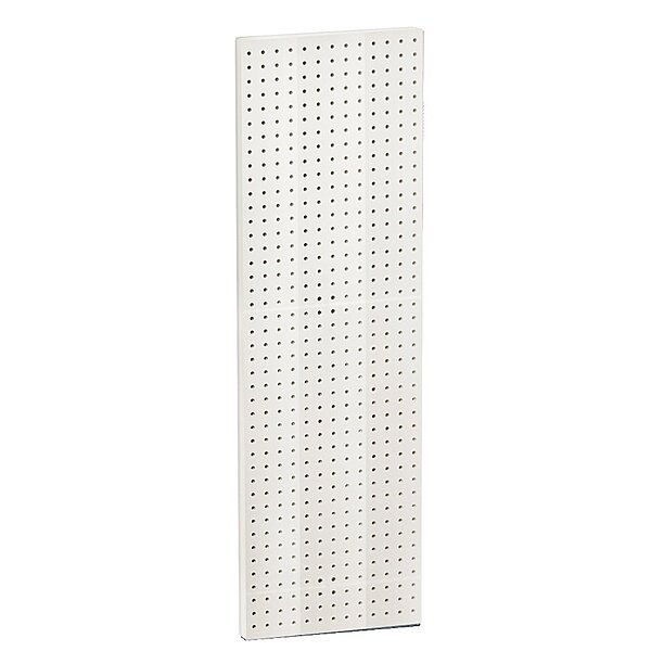 Azar 771344-WHT Pegboard 1-Sided Wall Panel, White Solid Color, 2-Pack