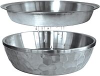 Toadfish Seafood Bowl - 12" - Stainless Steel - 2 Layer Serving Bowl