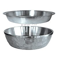 Toadfish Seafood Bowl - 12" - Stainless Steel - 2 Layer Serving Bowl