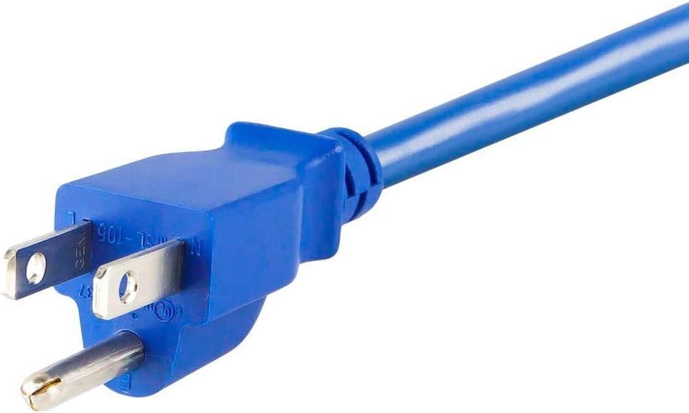 Monoprice Power Cord - NEMA 5-15P to IEC 60320 C13, 18AWG, 10A/1250W, 125V, 3-Prong