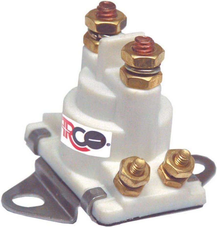 ARCO Marine Original Equipment Quality Replacement Solenoid f/Mercruiser & Mercury - Isolated base, 12V