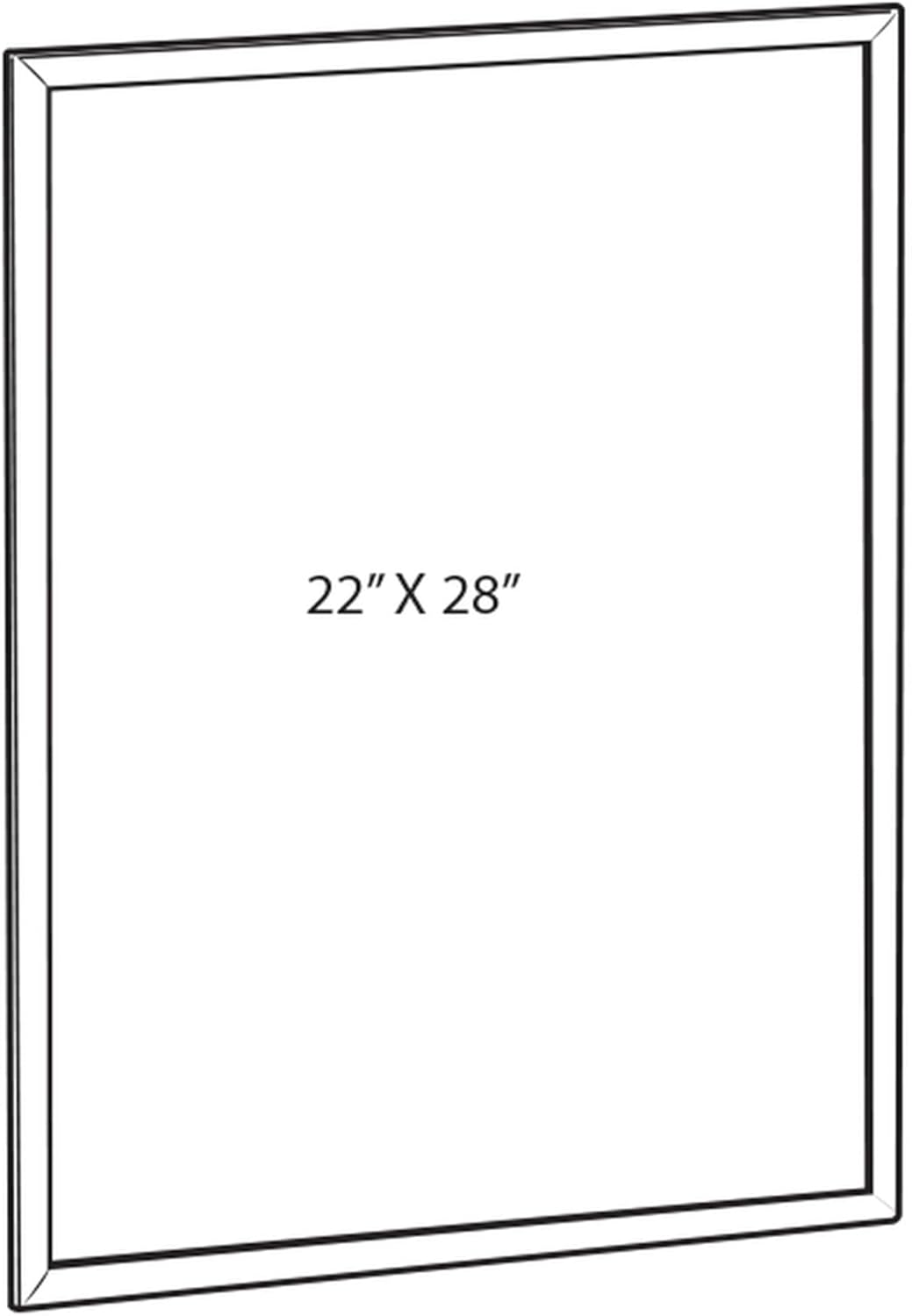 AZAR DISPLAYS Weatherproof Poster Snap Frame - Silver