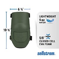 Sellstrom KneePro Ultra Flex III Professional Knee Pads with Triple-Layer Foam, Hinged Design & Speed Clips