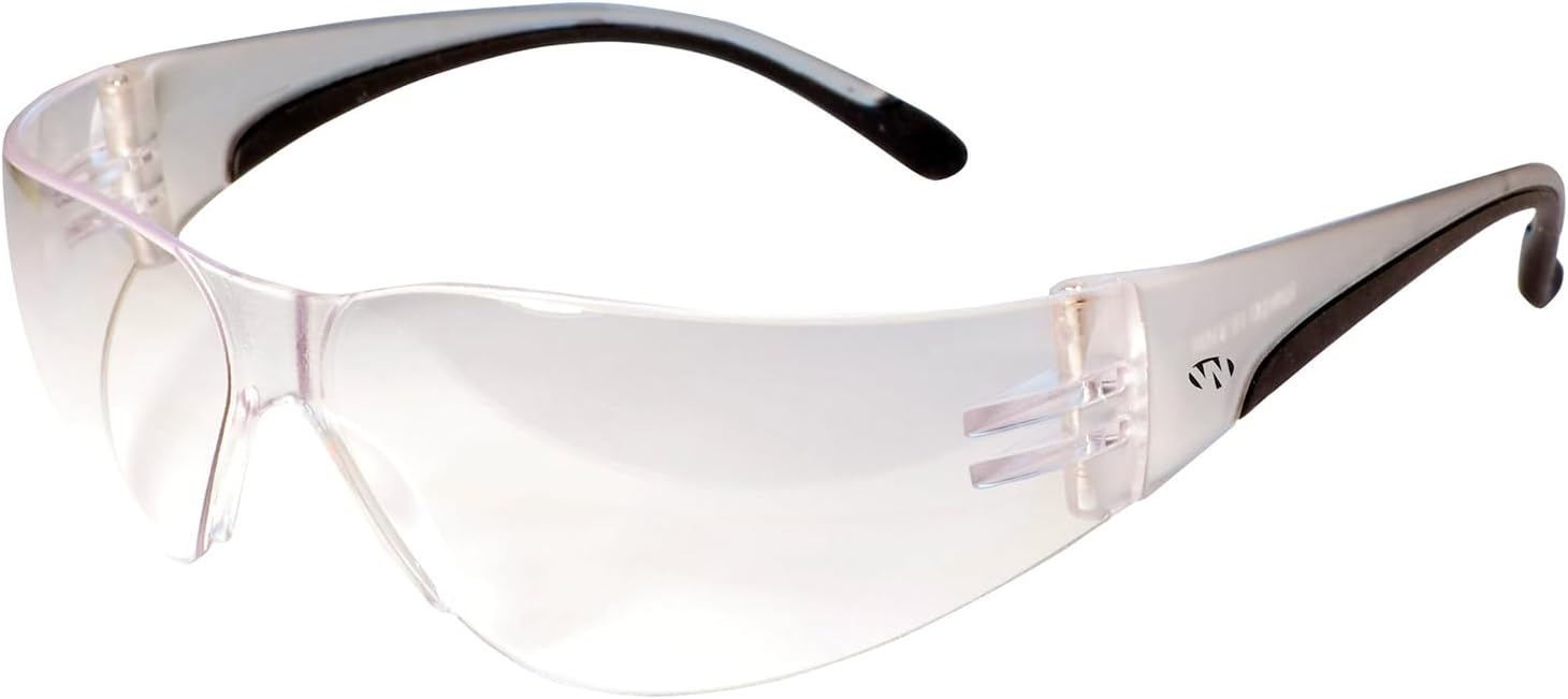 Walker's Clearview Youth/Women's Shooting Glasses, Impact-Resistant Durable Lightweight UV Protection Hunting Safety Glasses