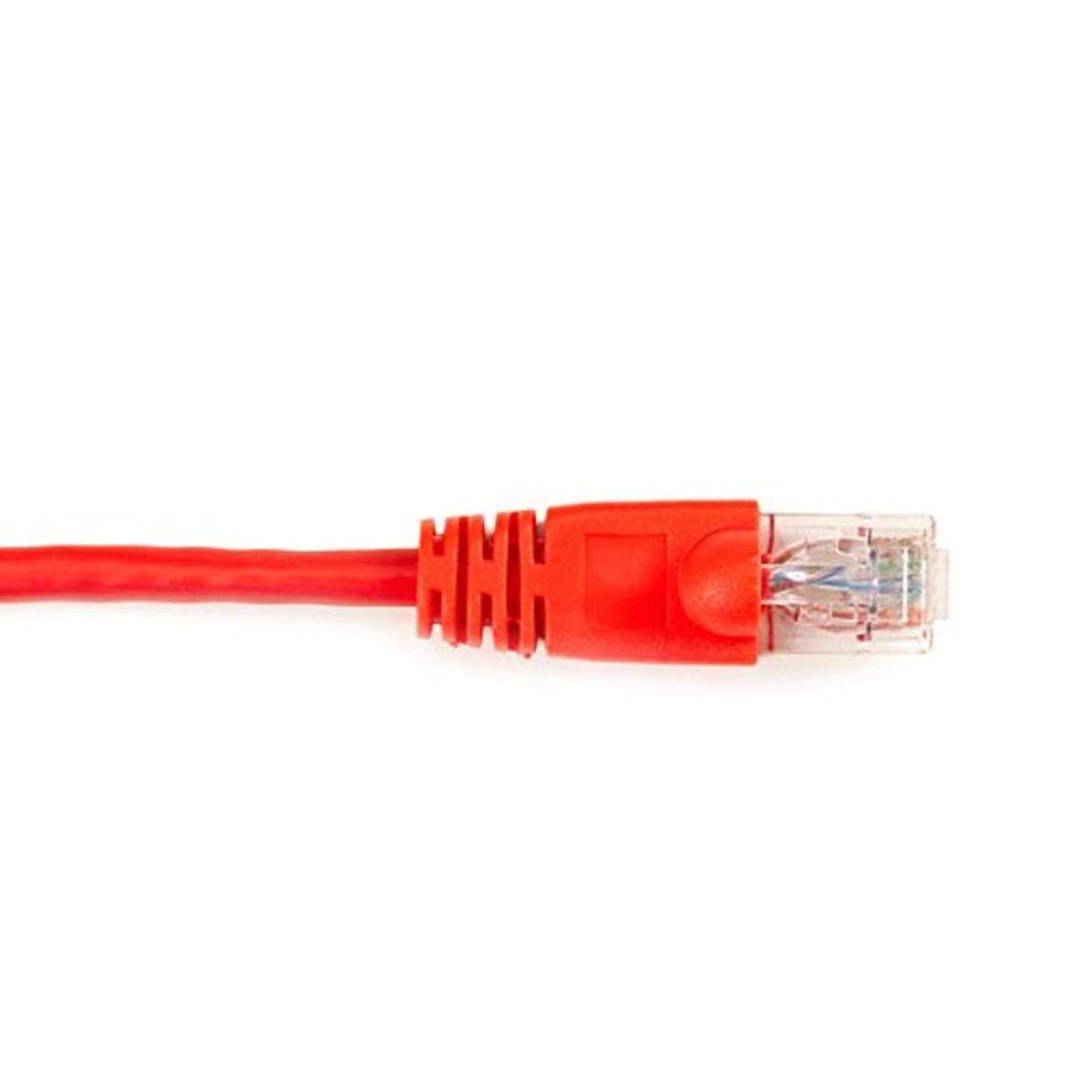 Black Box Connect Cat6 UTP 7 ft Red Snagless Patch Cable - RJ45