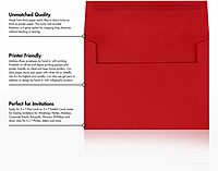 LUX A7 Invitation Envelopes (5 1/4" x 7 1/4")