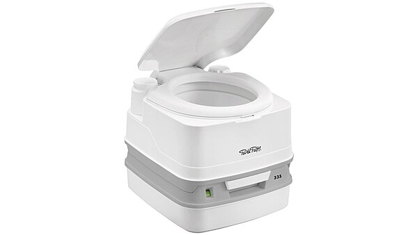 Thetford Porta Potti 335 Marine Toilet w/ Hold Down Kit (92828)