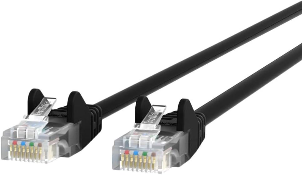 Belkin CAT6 Snagless Ethernet RJ45 M/M Patch Cable for Connecting to LANs or Internet for Use with 100-1000BASE-T Networks