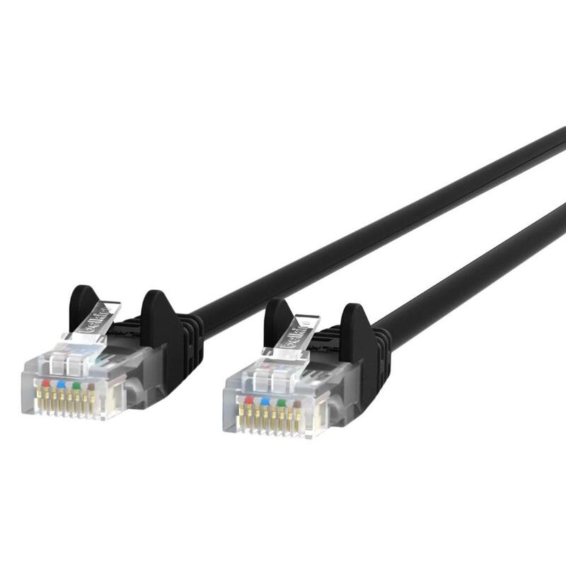 Belkin CAT6 Snagless Ethernet RJ45 M/M Patch Cable for Connecting to LANs or Internet for Use with 100-1000BASE-T Networks