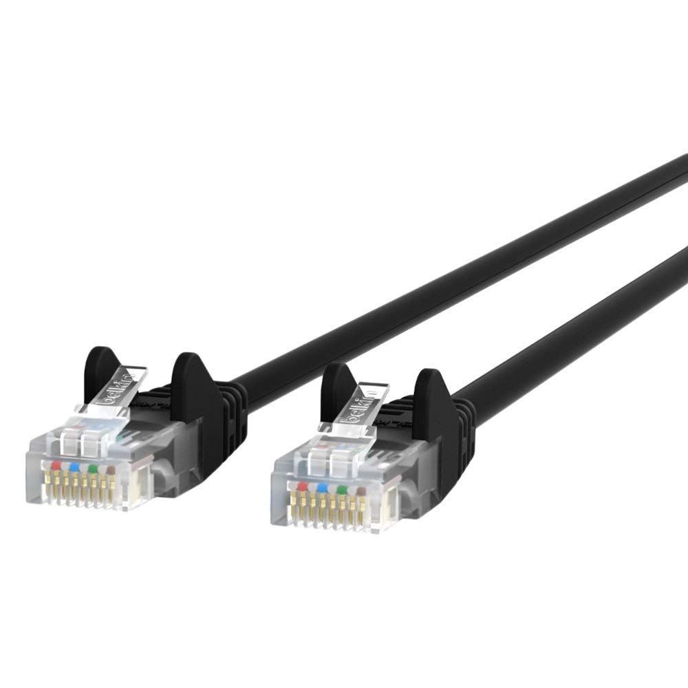 Belkin CAT6 Snagless Ethernet RJ45 M/M Patch Cable for Connecting to LANs or Internet for Use with 100-1000BASE-T Networks