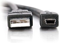 C2G 27329 USB cable - 4 pin USB Type A (M) - mini-USB Type B (M) - 3.3 ft ( USB / Hi-Speed USB ) - black