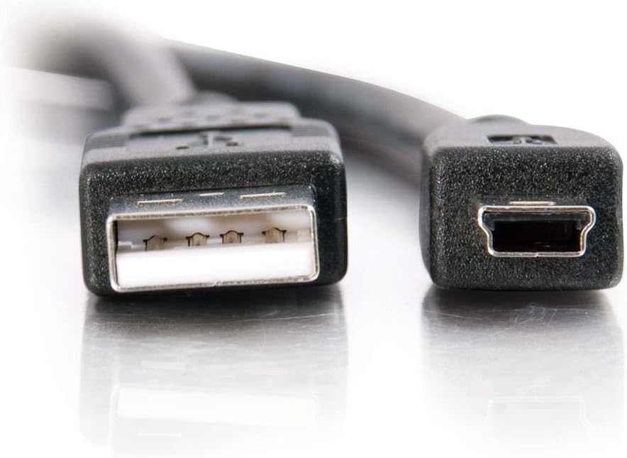 C2G 27329 USB cable - 4 pin USB Type A (M) - mini-USB Type B (M) - 3.3 ft ( USB / Hi-Speed USB ) - black
