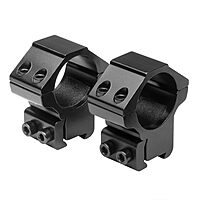 NCSTAR 1" Scope Rings for 3/8" Dovetail Mount